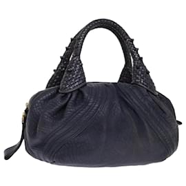 Fendi-FENDI Spy Bag Handtasche Leder Lila Auth th4808-Lila