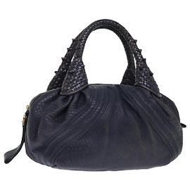 FENDI Spy bag Sac à main Cuir Violet Auth th4808 Violet