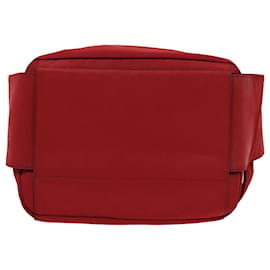 Prada-PRADA Waist Bag Nylon Red Auth 71865-Red