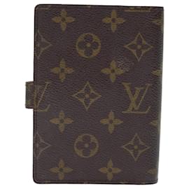 Louis Vuitton-LOUIS VUITTON Monogram Agenda PM Day Planner Cover R20005 M. d'authentification LV149-Monogramme