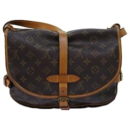 Louis Vuitton-Louis Vuitton Monogram Saumur 30 Shoulder Bag M42256 LV Auth mr139-Monogram