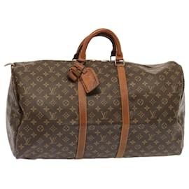 Louis Vuitton-Louis Vuitton-Monogramm Keepall 55 Boston Bag M.41424 LV Auth th4822-Monogramm