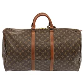 Louis Vuitton-Louis Vuitton-Monogramm Keepall 55 Boston Bag M.41424 LV Auth th4822-Monogramm