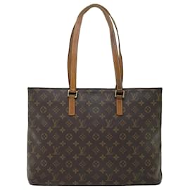 Louis Vuitton-LOUIS VUITTON Monogramm Luco Tote Bag M51155 LV Auth 71464-Monogramm
