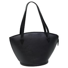 Louis Vuitton-LOUIS VUITTON Epi Saint Jacques Shopping Shoulder Bag Black M52262 auth 72355-Black