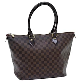 Louis Vuitton-LOUIS VUITTON Damier Ebene Saleya MM Tote Bag N51182 LV Auth bs13739-Other