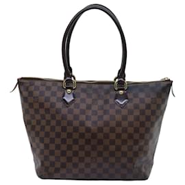 Louis Vuitton-LOUIS VUITTON Damier Ebene Saleya MM Tote Bag N51182 LV Auth bs13739-Other