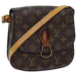 Louis Vuitton-LOUIS VUITTON Monogram Saint Cloud MM Shoulder Bag M51243 LV Auth 72340-Monogram