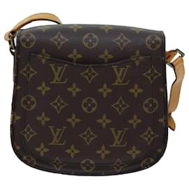 Louis Vuitton-LOUIS VUITTON Monogram Saint Cloud MM Shoulder Bag M51243 LV Auth 72340-Monogram
