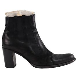 Free Lance Leather boots Black