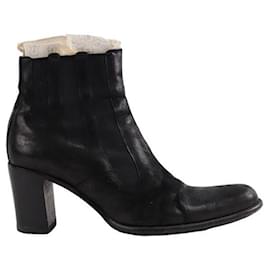 Free Lance-Botas de couro-Preto