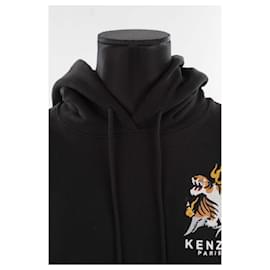 Kenzo-Sweatshirt en coton-Noir