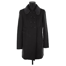 Tara Jarmon-Wool coat-Black
