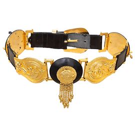 Cinturón Bondage Medusa de Gianni Versace Multicolor