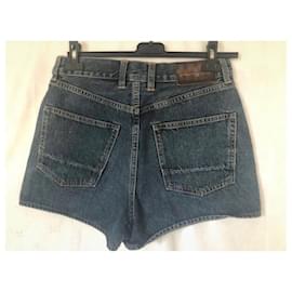 Golden Goose-Shorts-Blau