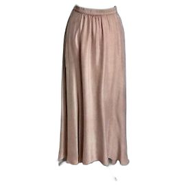 Mes Demoiselles ... RAGAZZE Gonna lunga ASTHON BEIGE Terracotta Splendida T36 Beige