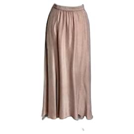 Mes Demoiselles ...-MISS Long Skirt ASTHON BEIGE Terracotta Gorgeous Size 36-Beige