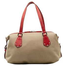 Prada-Logo Prada jacquard-Beige