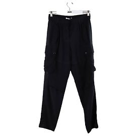 Givenchy Straight silk pants Black