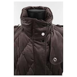 Burberry-Cotton puffer-Brown