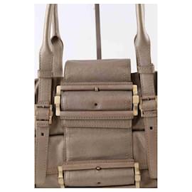 Givenchy-Leather Handbag-Brown