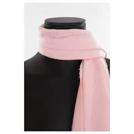 Gucci-wool scarf-Pink