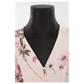 The Kooples-vestido rosa-Rosa