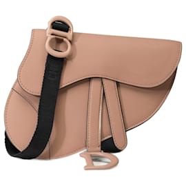 Dior-Bolso Saddle DIOR en cuero rosa - 101852-Rosa