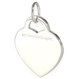 Tiffany & Co-TIFFANY & CO. Love You Heart Pendant in  Sterling Silver-Other