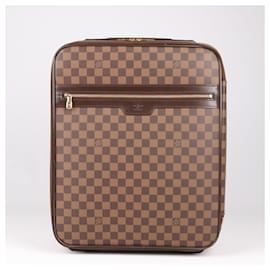 Louis Vuitton-Louis Vuitton Damier Suitcase Pégase 45 Travel Bag N23293-Brown