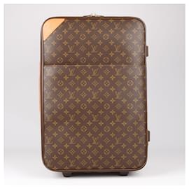 Louis Vuitton-Maleta con monograma LOUIS VUITTON Pegase 55 Bolsa de viaje M23294-Castaño