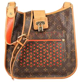 Louis Vuitton-Louis Vuitton Monogram Perforated Musette Shoulder Bag M95172-Brown