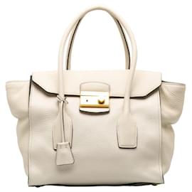 Prada-Prada Vitello-White