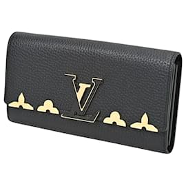 Louis Vuitton-Louis Vuitton Portefeuille capucines-Black