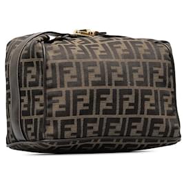 Fendi-Fendi Zucca Canvas Handbag  Canvas Handbag in Excellent condition-Other