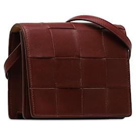 Bottega Veneta-Bottega Veneta Maxi Intrecciato Casette Bag Sac à bandoulière en cuir 574051 In excellent condition-Autre