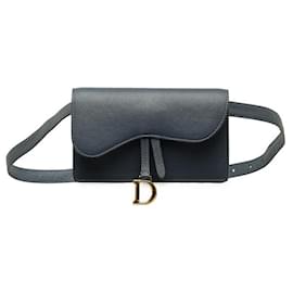 Dior-Sac ceinture Saddle en cuir Dior Sac ceinture en cuir en excellent état-Autre
