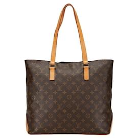 Louis Vuitton-Louis Vuitton Cabas Mezzo Tote Bag Canvas Tote Bag M51151 in good condition-Other