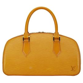 Louis Vuitton-Louis Vuitton Jasmine Lederhandtasche M52089 in guter Kondition-Andere