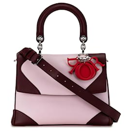 Dior-Dior Pink Medium Tricolor Be Dior Satchel-Pink