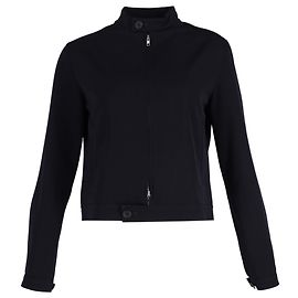 Yohji Yamamoto Zip Jacket in Navy Blue Wool Blue Navy blue