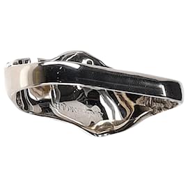Alexander Mcqueen-Alexander McQueen asymmetrischer Ring mit Cut-Out-Details aus silbernem Metall-Silber,Metallisch