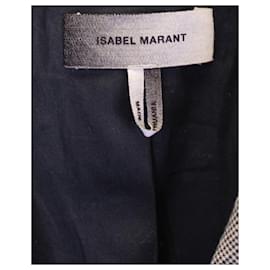 Isabel Marant-Isabel Marant Double-Breasted Blazer in Grey Wool-Grey
