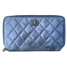 Chanel-Chanel 2.55 wallet-Blue
