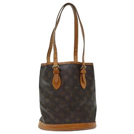 LOUIS VUITTON Monogramm Eimer PM Umhängetasche M.42238 LV Auth fm3321 Monogramm