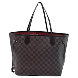 Louis Vuitton-LOUIS VUITTON Damier Ebene Neverfull MM Tote Bag N51105 LV Auth bs13774-Andere