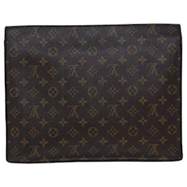 Louis Vuitton-LOUIS VUITTON Monogram Porte Documents Senatur Cartable M53335 Auth LV 72350-Monogramme