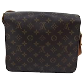 Louis Vuitton-LOUIS VUITTON Monogram Cartouchiere GM Shoulder Bag M51252 LV Auth bs13890-Monogram