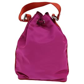 Prada-Bolsa PRADA Nylon Rosa Auth 72054-Rosa