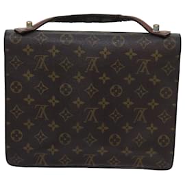 Louis Vuitton-Louis Vuitton Monogram Monceau 28 Hand Bag 2way M51185 LV Auth 72652-Monogram
